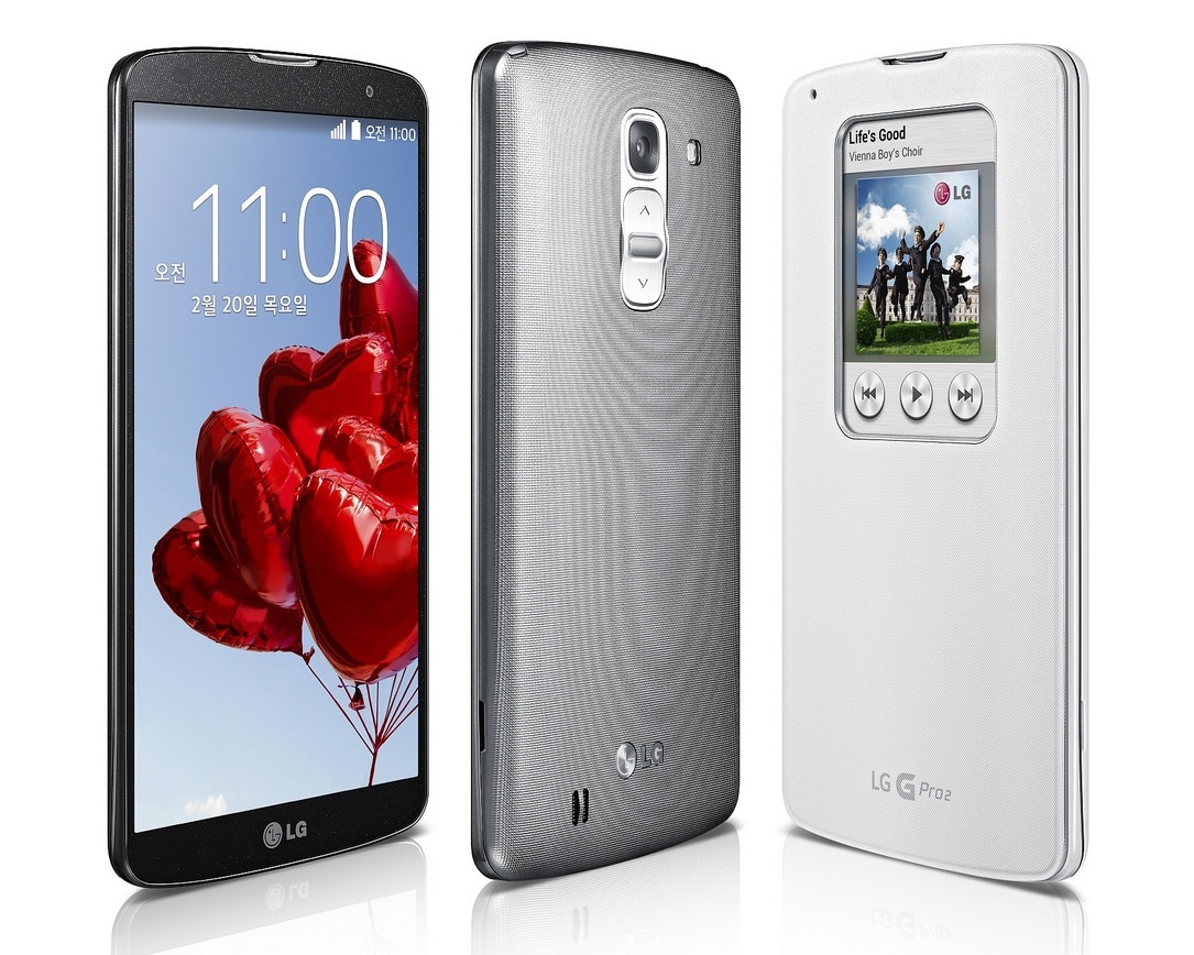 LG ra mat G Pro 2 man hinh 5,9 inch, phim bam phia sau hinh anh