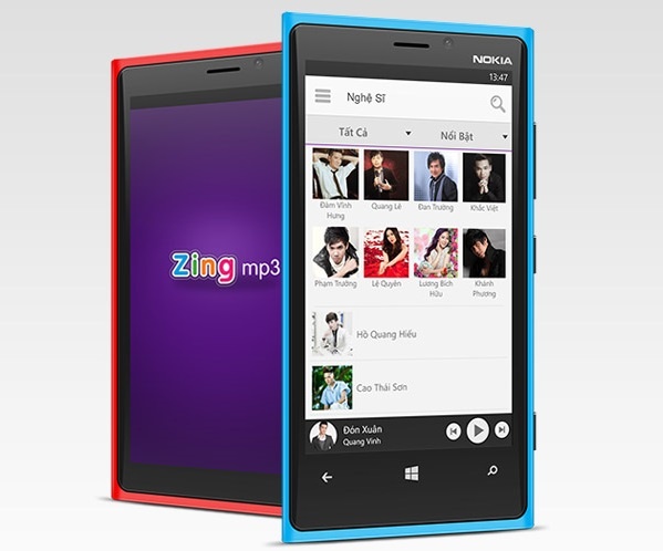 Trai nghiem Zing Mp3 moi tren Windows Phone hinh anh