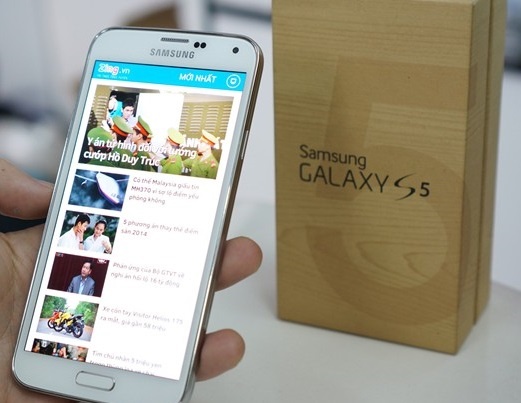 Galaxy S5 bat dau cho dat hang o VN, gia tu 15,5 trieu hinh anh