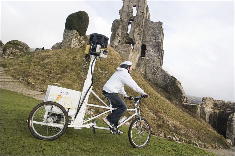 Cach thuc ghi hinh 360 do cho Google Street View hinh anh