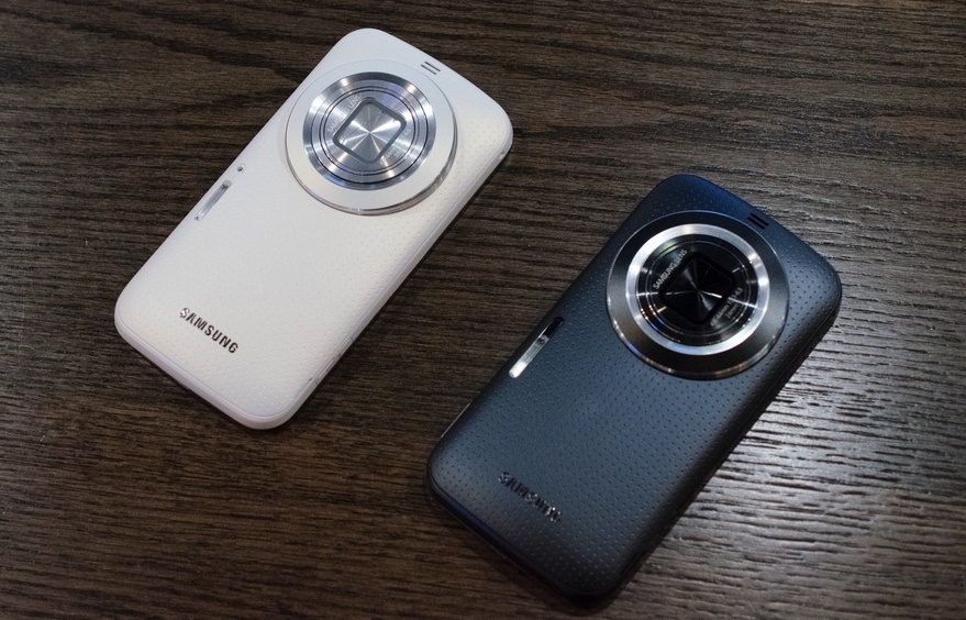 Samsung trinh lang Galaxy K zoom may anh 20,7 megapixel hinh anh