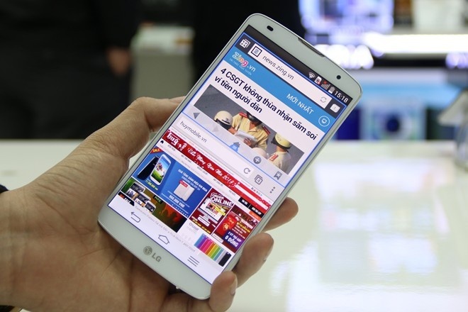 LG G Pro 2 chinh thuc len ke tai VN voi gia 14 trieu dong hinh anh