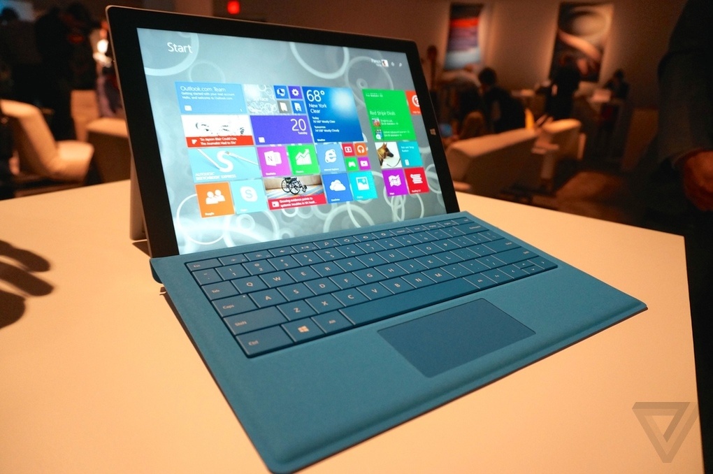 Anh thuc te Surface Pro 3 gia tu 700 USD vua ra mat hinh anh