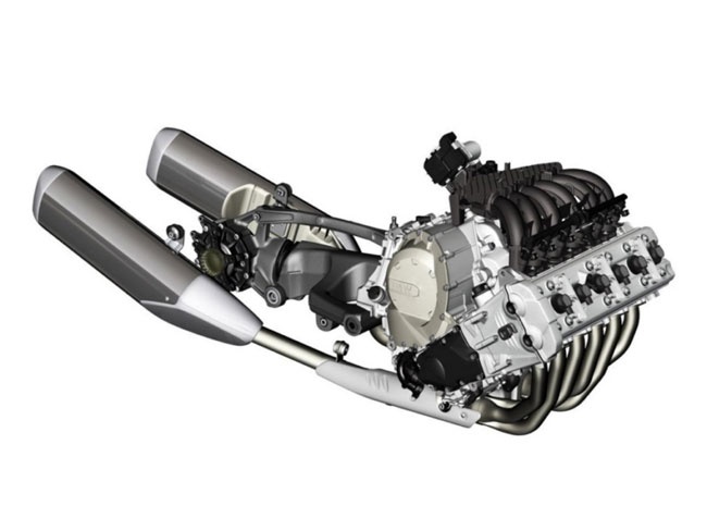 Động cơ trên BMW K1600.