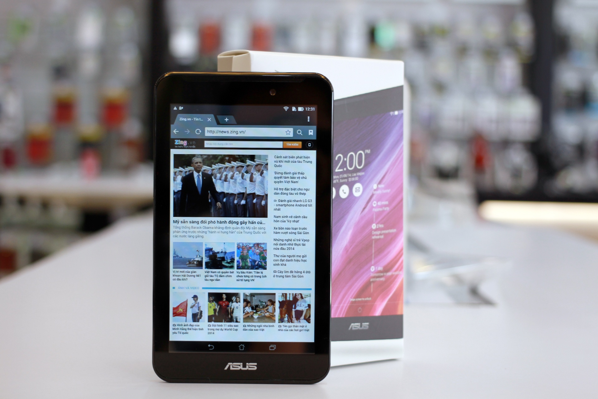 Mo hop tablet Asus ho tro 2 SIM gia sieu re vua len ke hinh anh