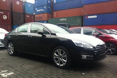 Chiếc sedan Peugeot 508 đầu tiên xuất hiện ở Việt Nam.