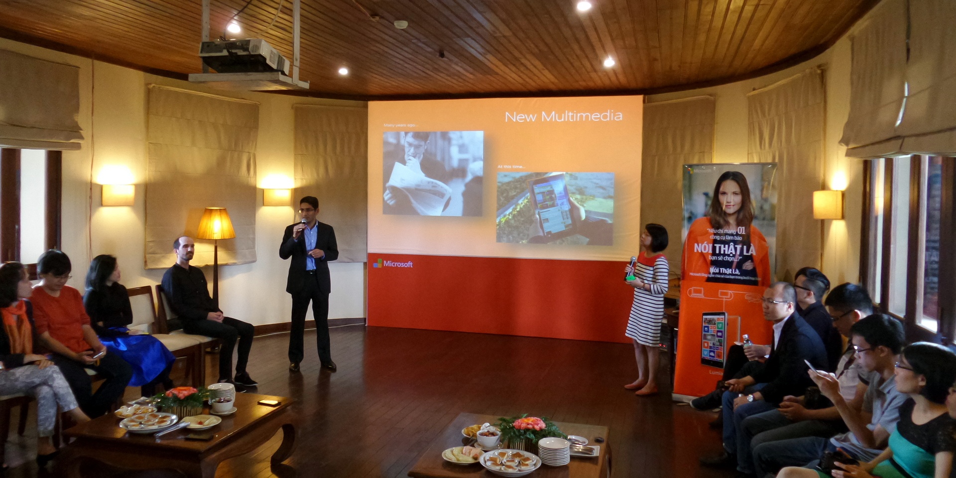 Sự kiện ra mắt Lumia 930 được Nokia tổ chức tại Đà Lạt.