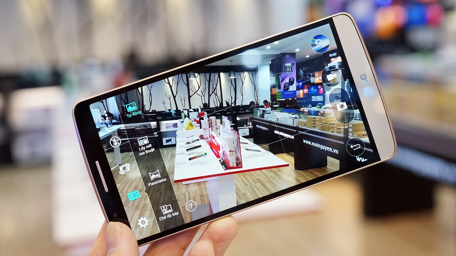 Mo hop 3 mau LG G3 chinh hang vua len ke gia 16 trieu dong hinh anh