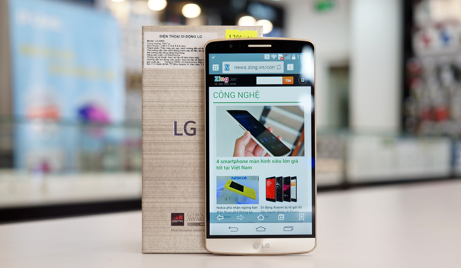 Mo hop LG G3 'made in Vietnam' gia thap hon vua len ke hinh anh