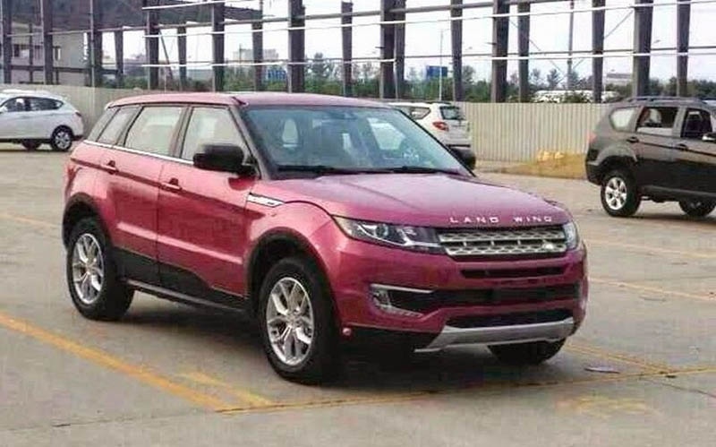 Hang xe Trung Quoc nhai trang tron Range Rover Evoque hinh anh