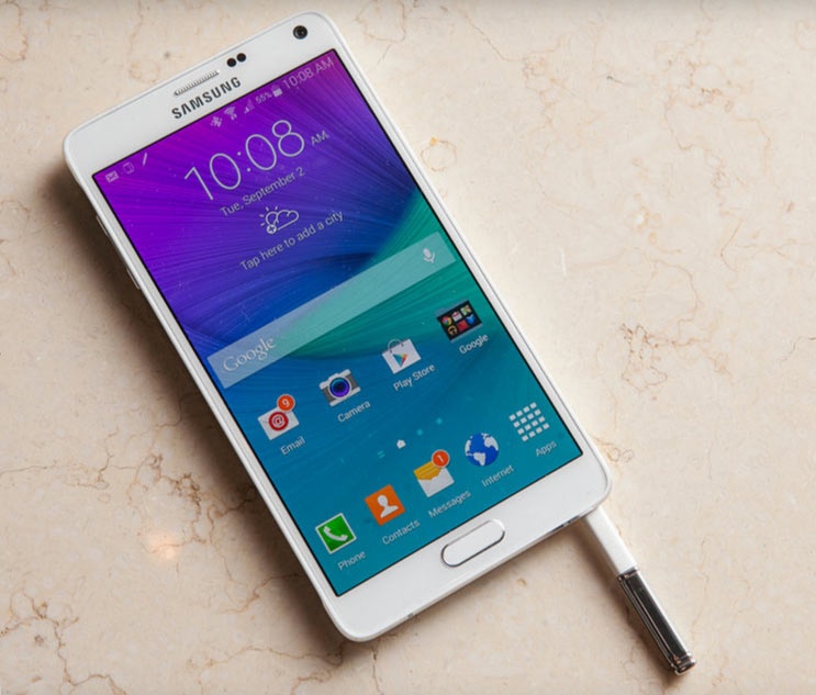 Samsung ra mat Galaxy Note 4 cau hinh cuc manh hinh anh