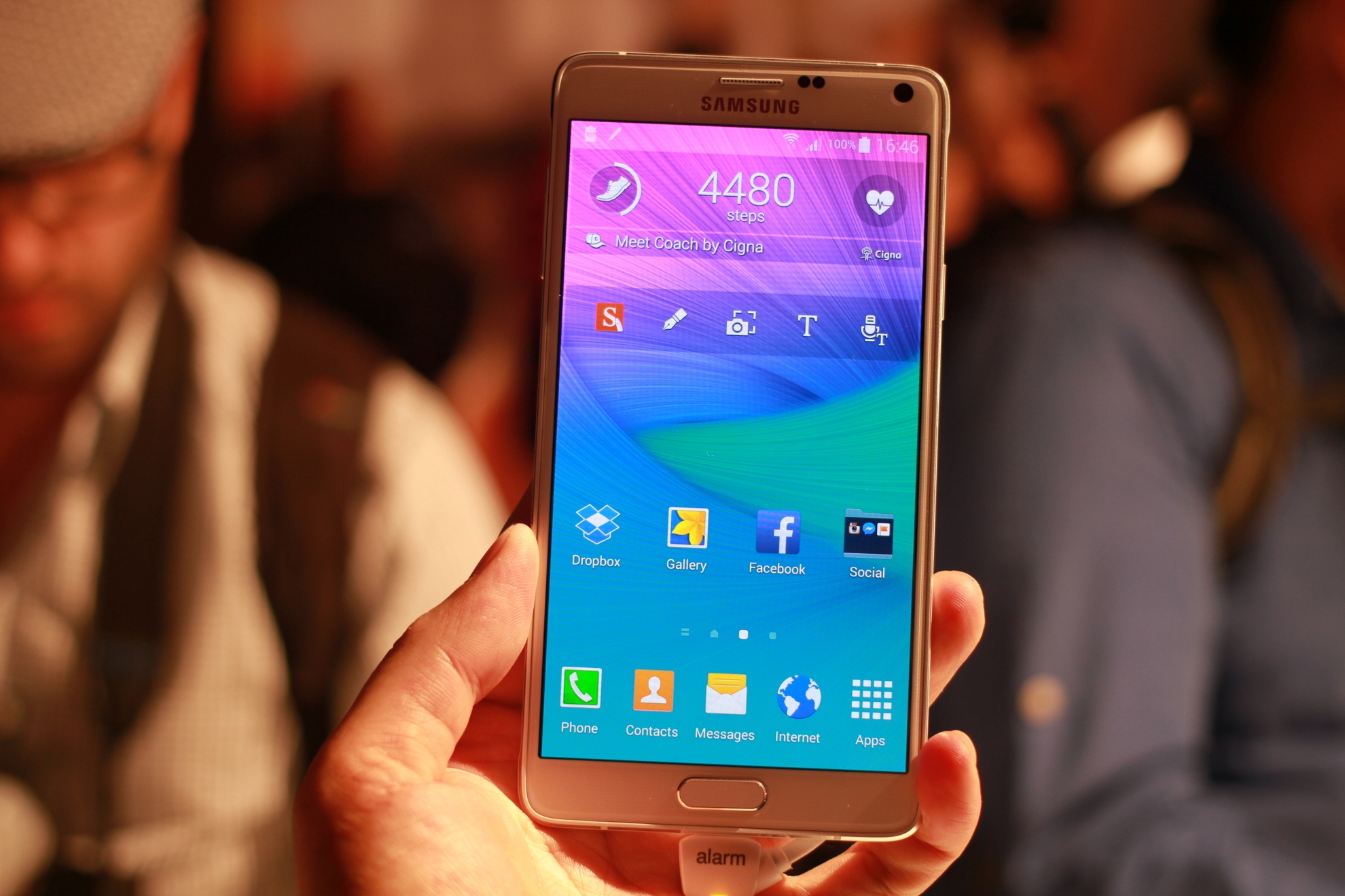 Trai nghiem nhanh Samsung Galaxy Note 4 vua ra mat hinh anh