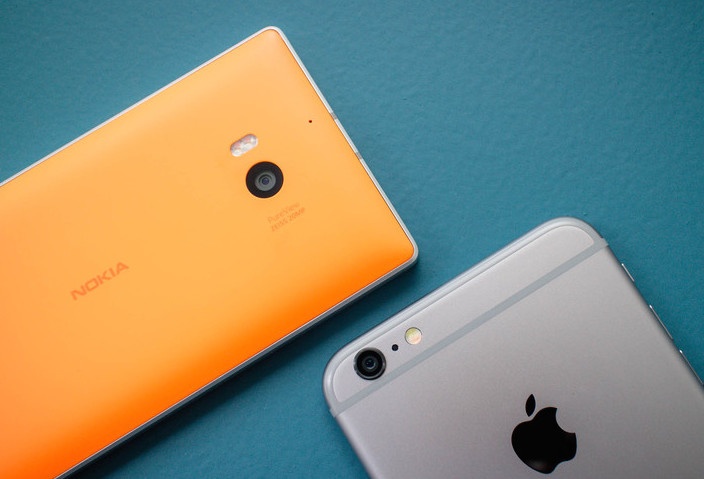 iPhone 6 Plus va Nokia Lumia 930 do anh chup dem hinh anh