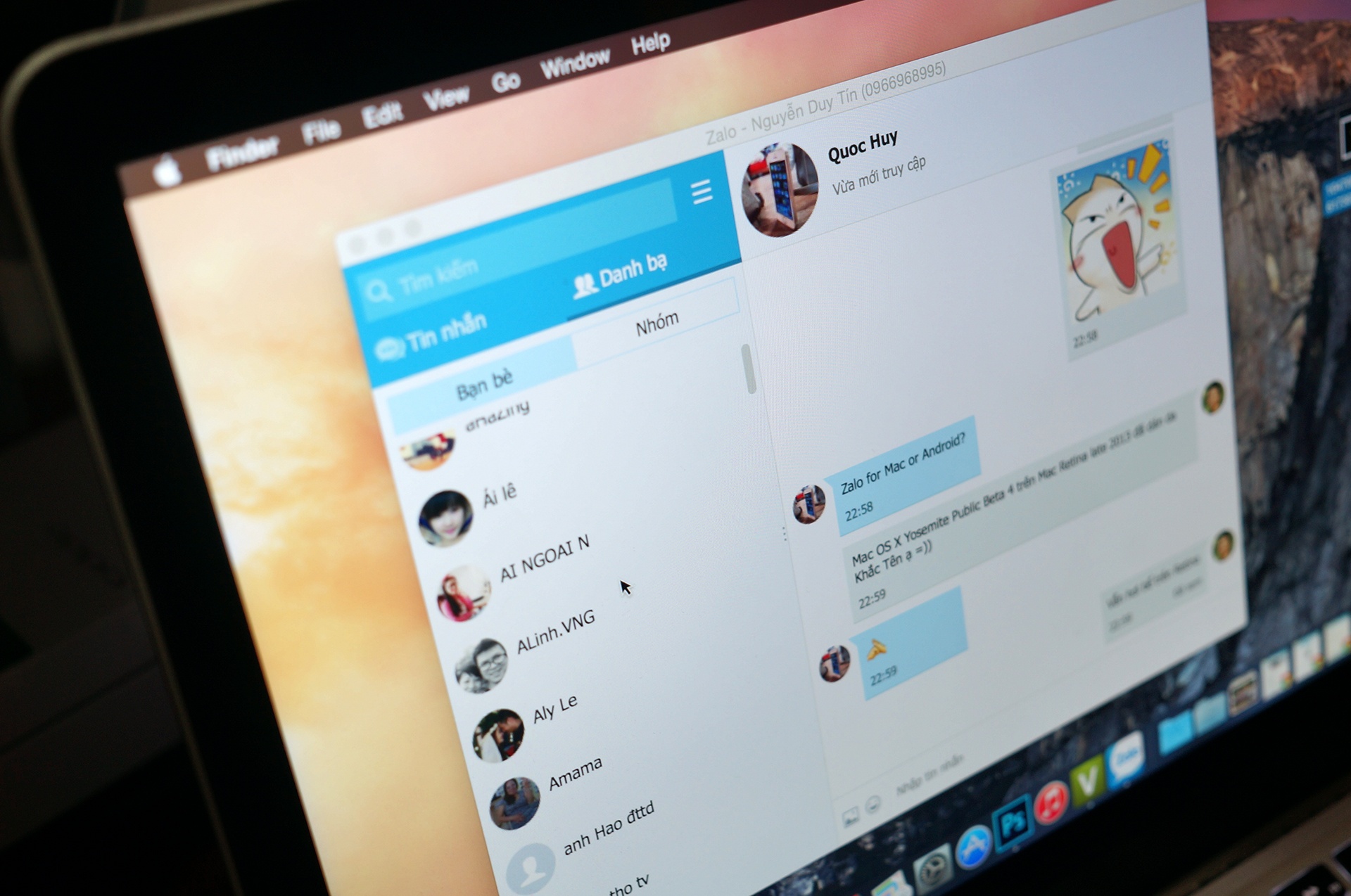 Zalo da co phien ban cho Windows, Mac va Ubuntu hinh anh