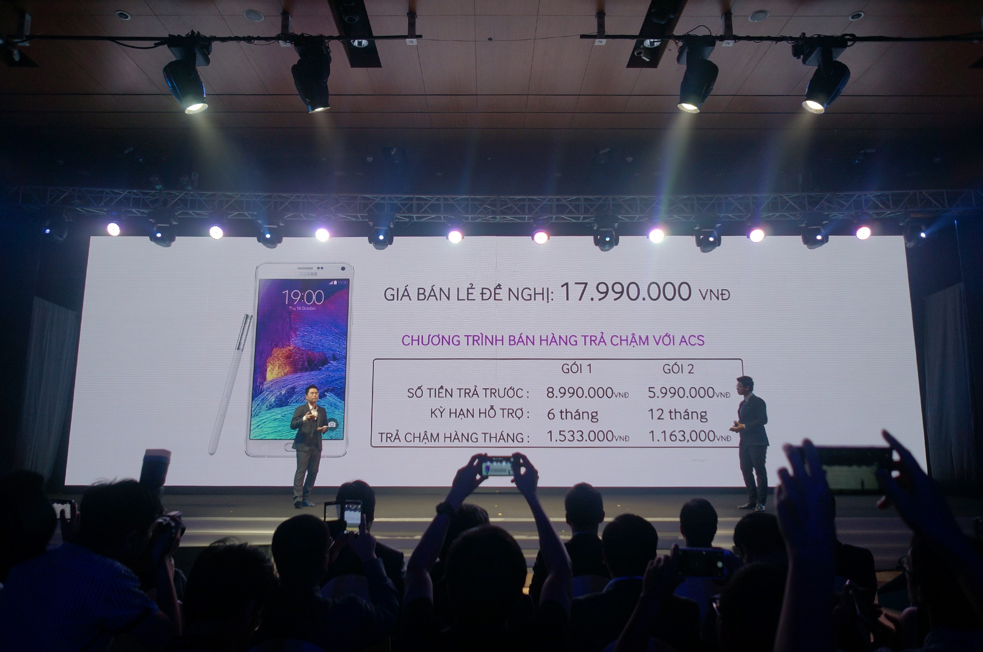 Samsung trinh lang Galaxy Note 4 tai Viet Nam hinh anh