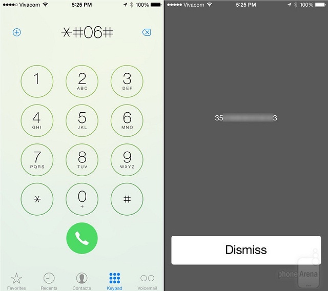 Cách đơn giản nhất để tìm số IMEI trên iPhone là vào trình quay số và gõ dòng lệnh *#06#