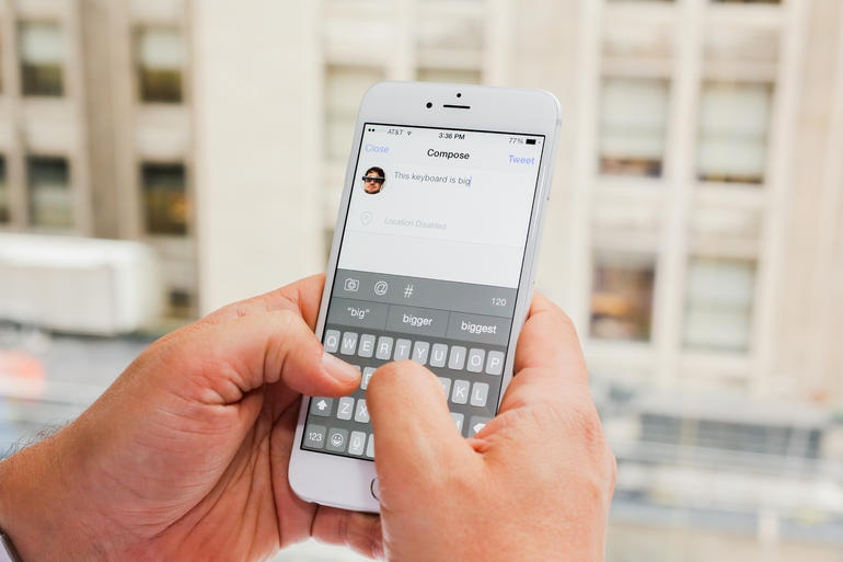 Lap ky luc nhan tin nhanh nhat the gioi tren iPhone 6 Plus hinh anh