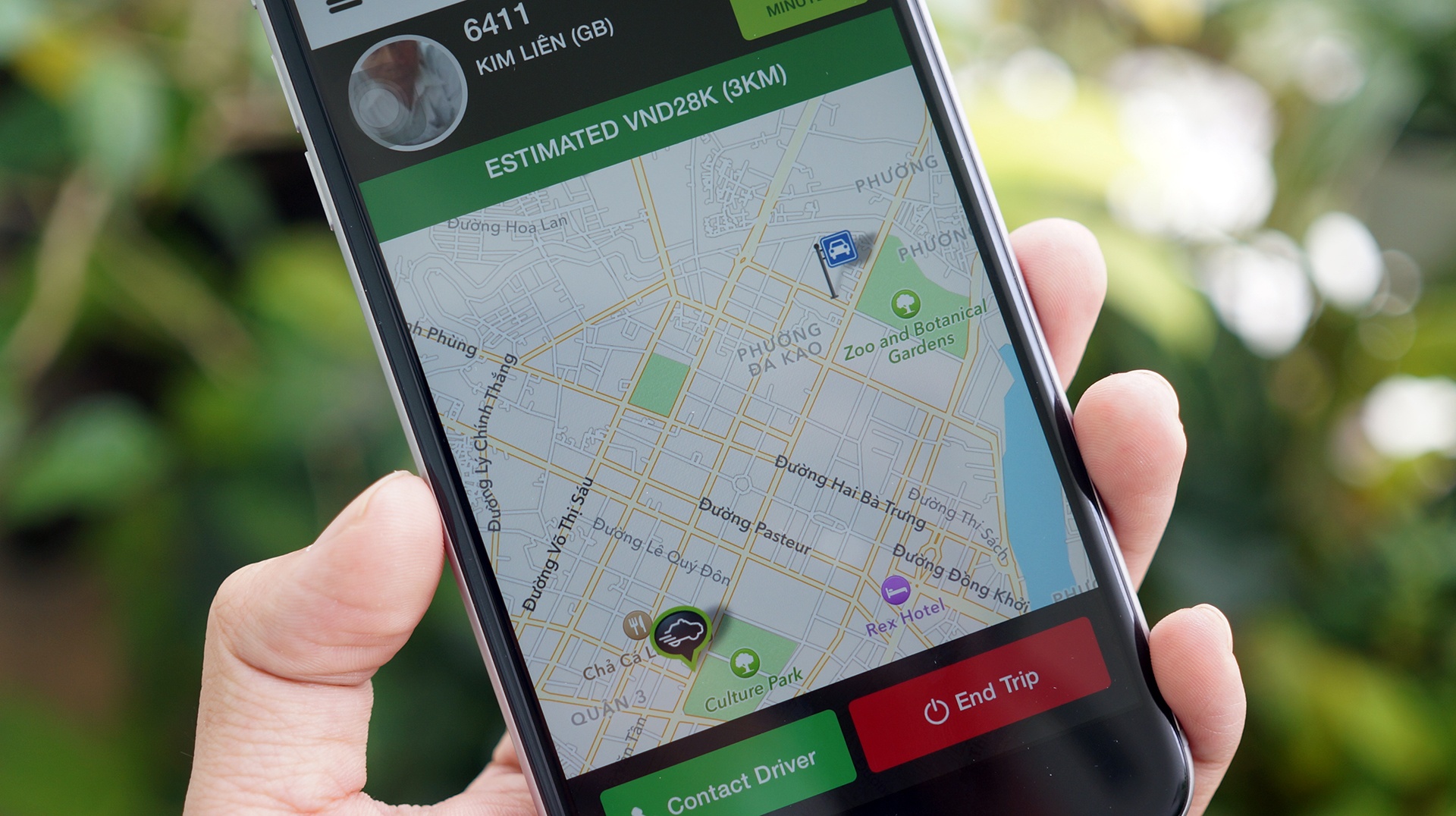 Dich vu xe om kieu moi tren di dong co mat tai Viet Nam hinh anh