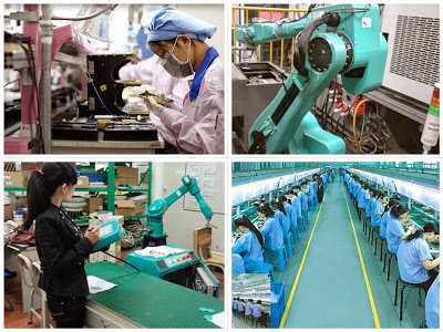 Apple that vong ve robot san xuat iPhone cua Foxconn hinh anh
