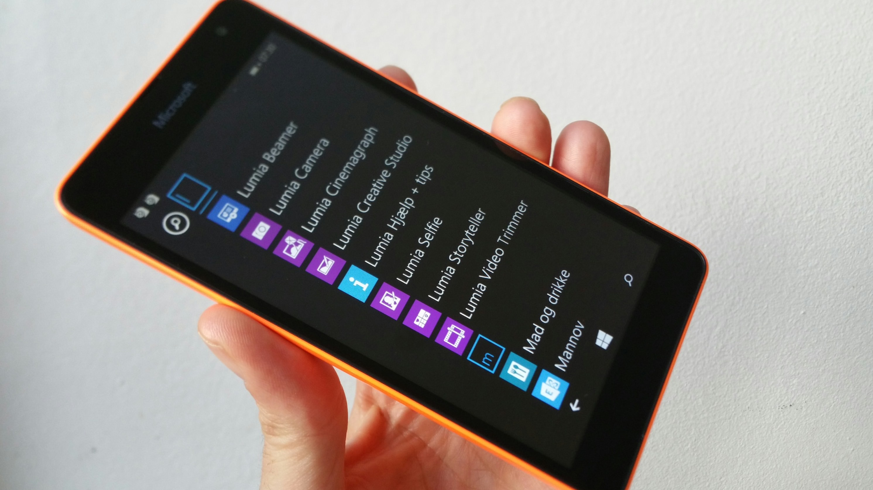 Loi loan cam ung tren Lumia 535 hinh anh