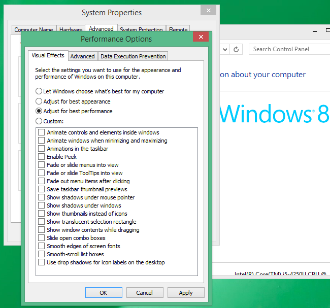 Tang toc PC, smartphone, tablet bang cach tat hieu ung dong hinh anh