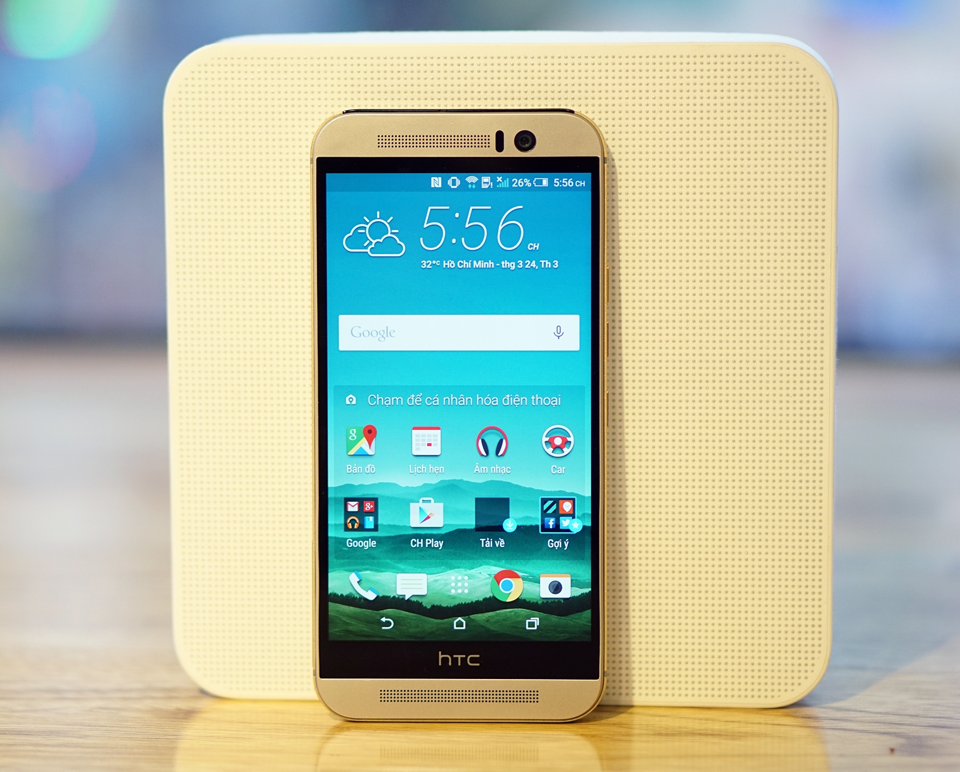 Mo hop HTC One M9 xach tay gia 17,5 trieu vua ve Viet Nam hinh anh