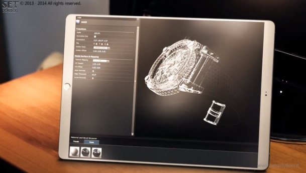 Lo anh iPad Pro co them cong ket noi o canh ben hinh anh