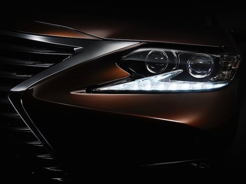 Lexus tung anh teaser cua ES 2016, xuat hien vao 20/4 hinh anh