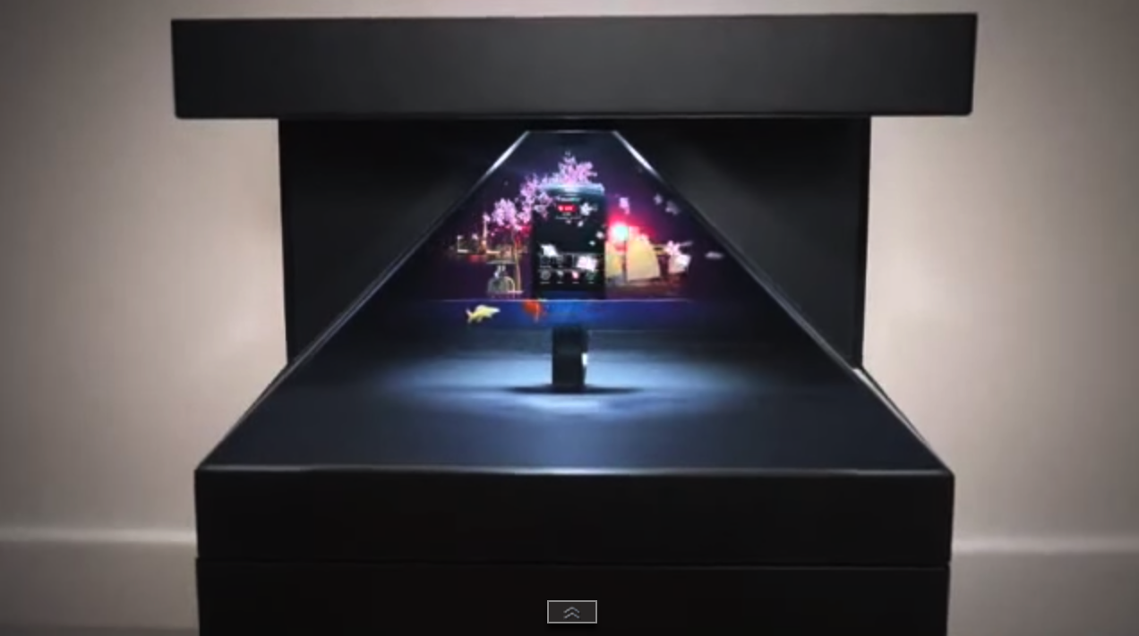 Ung dung cua Pyramid Hologram trong thuc te hinh anh