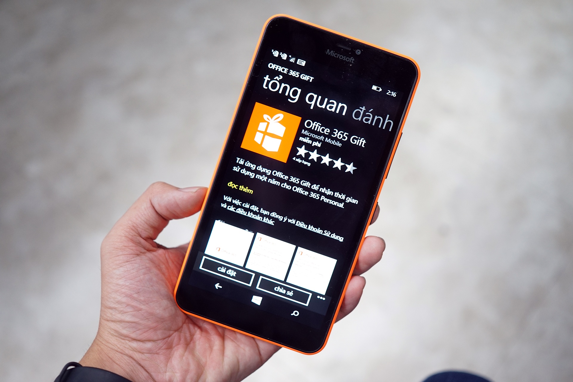 Cach kich hoat Office 365 ban quyen cho nguoi dung Lumia hinh anh