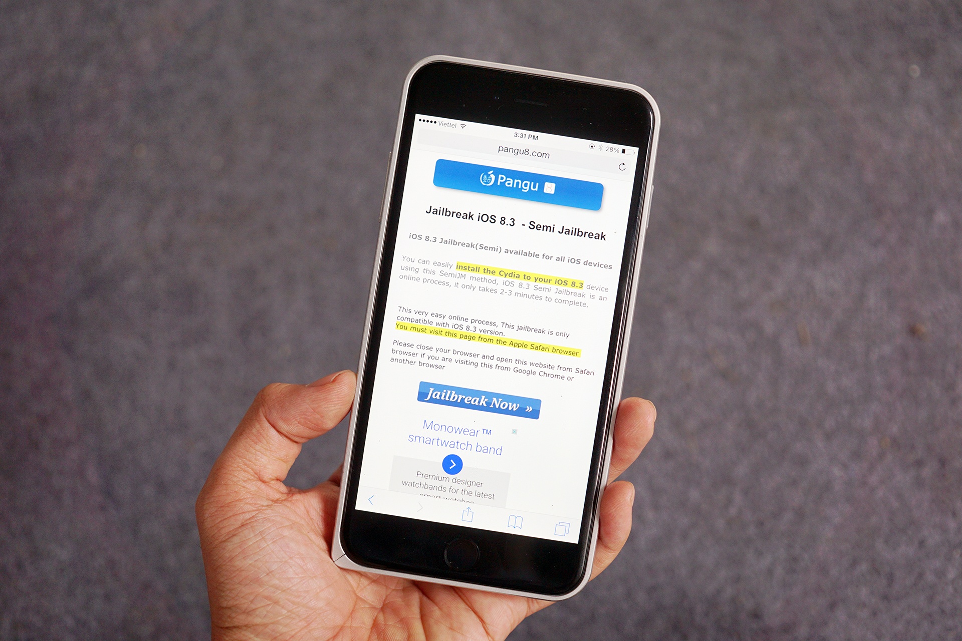 Cong cu jailbreak gia mao lua tien nguoi dung iPhone no ro hinh anh