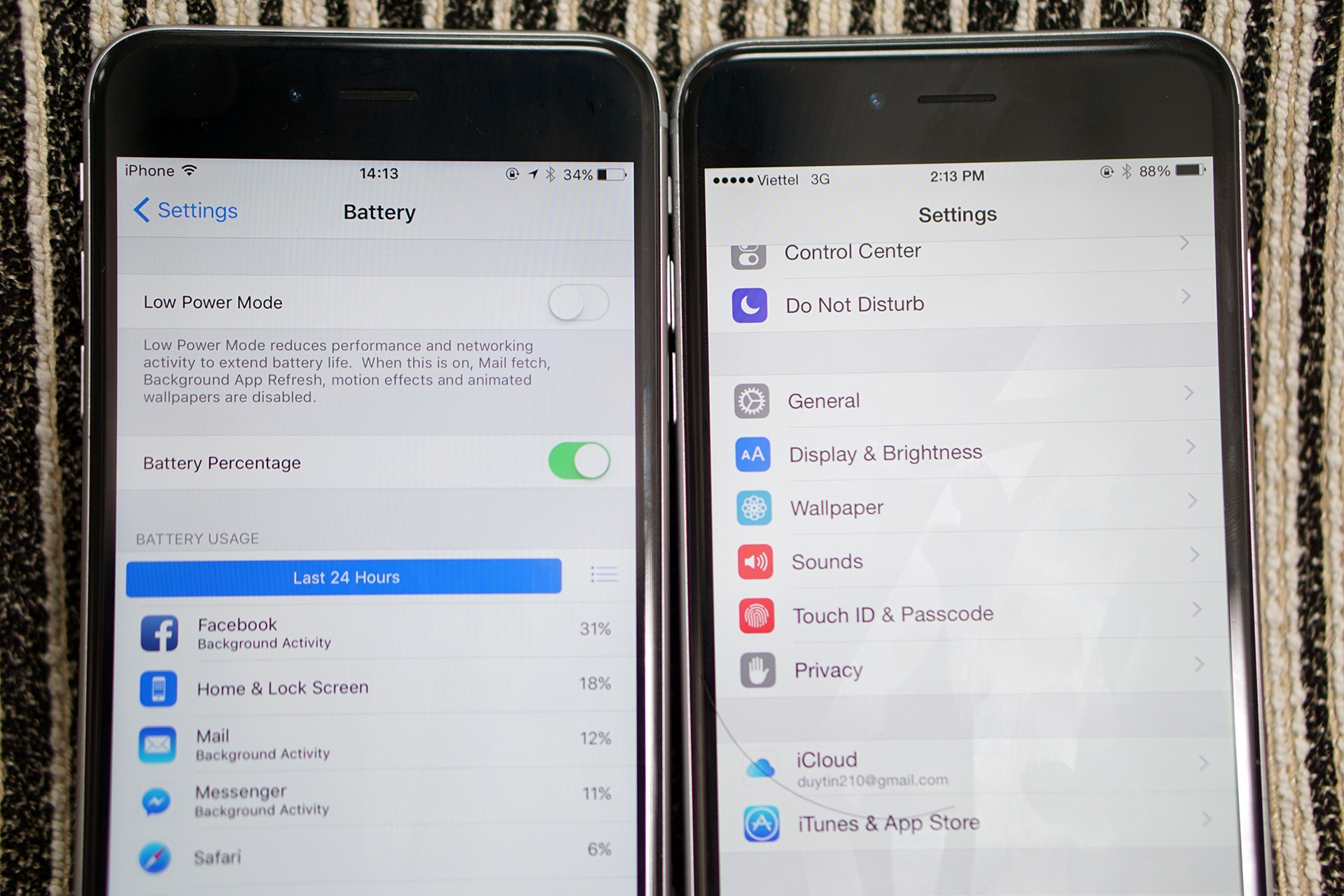 iPhone 6 Plus chay cham hon 5S neu bat tiet kiem pin iOS 9 hinh anh