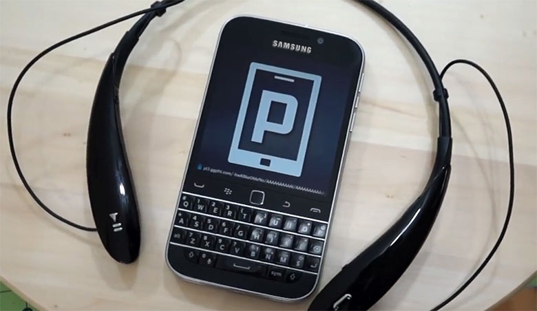 Samsung cung BlackBerry lam smartphone chay Android? hinh anh