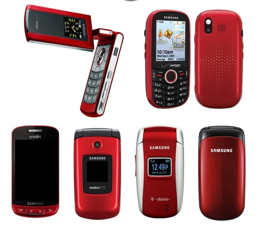 Bo suu tap tat ca cac mau tung co tren dien thoai Samsung hinh anh