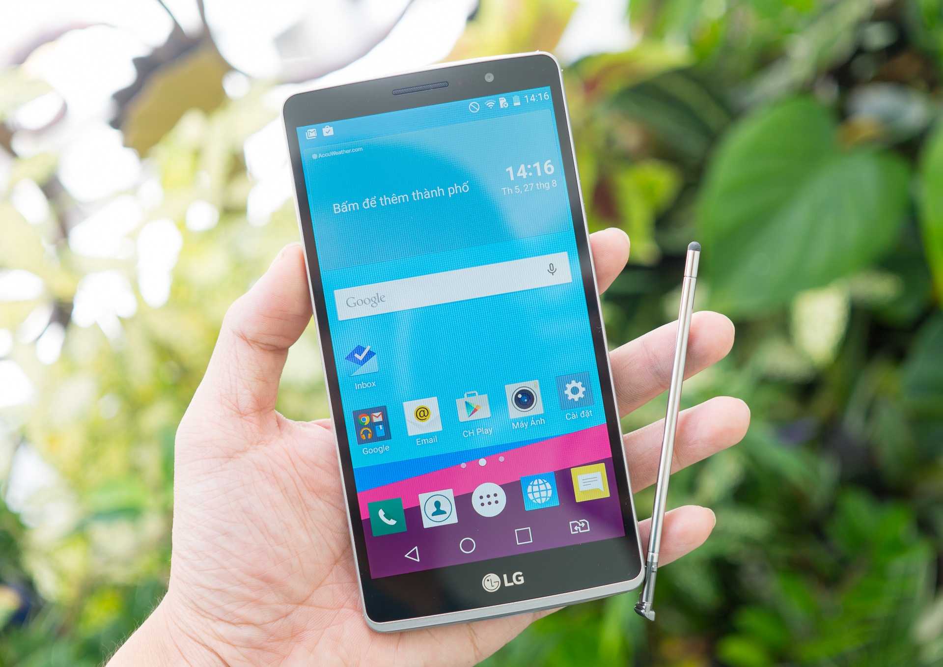 Danh gia nhanh LG G4 Stylus: Man hinh lon, but cam ung muot hinh anh