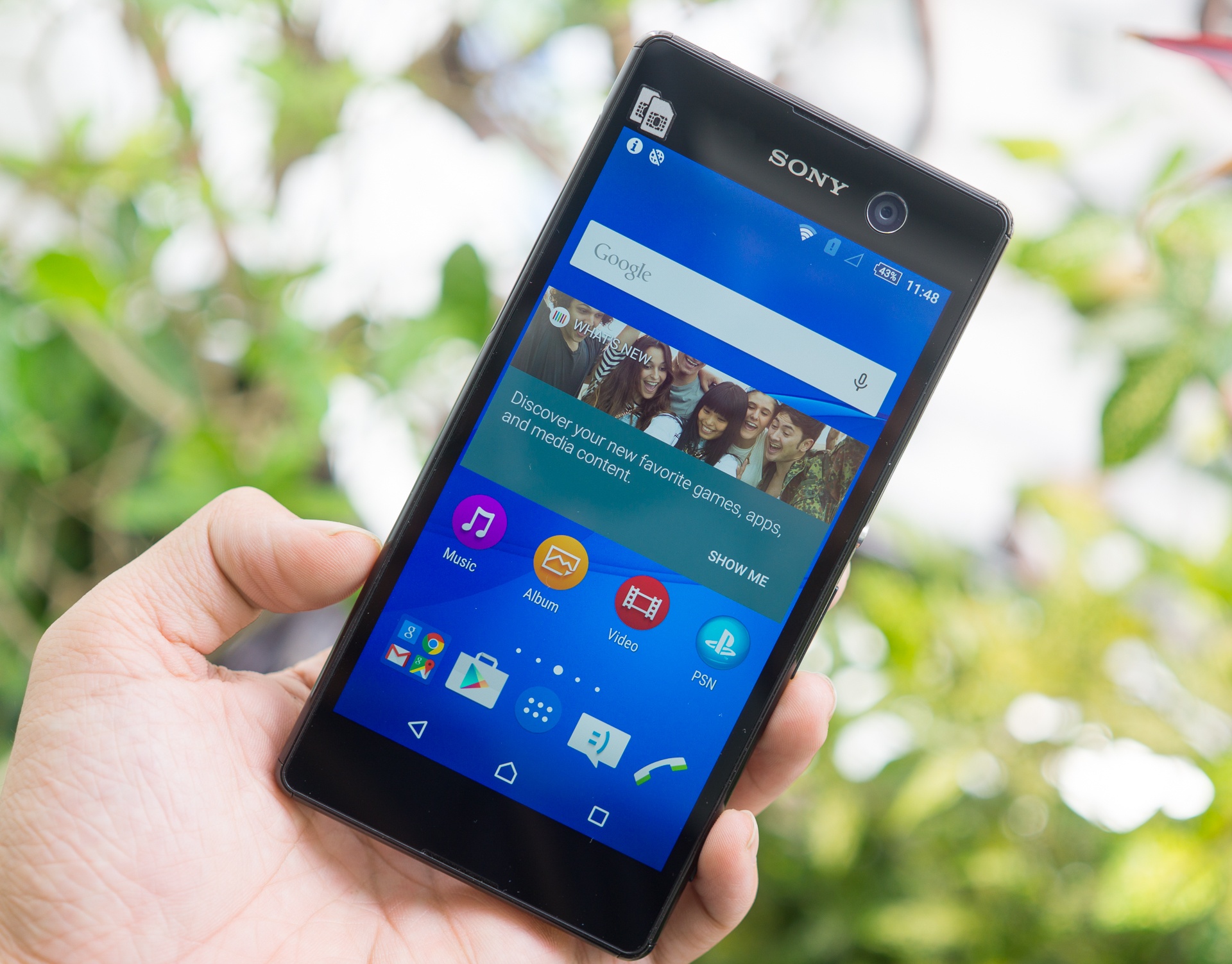 Mo hop Xperia M5 camera 21MP lay net nhanh sap ban o VN hinh anh