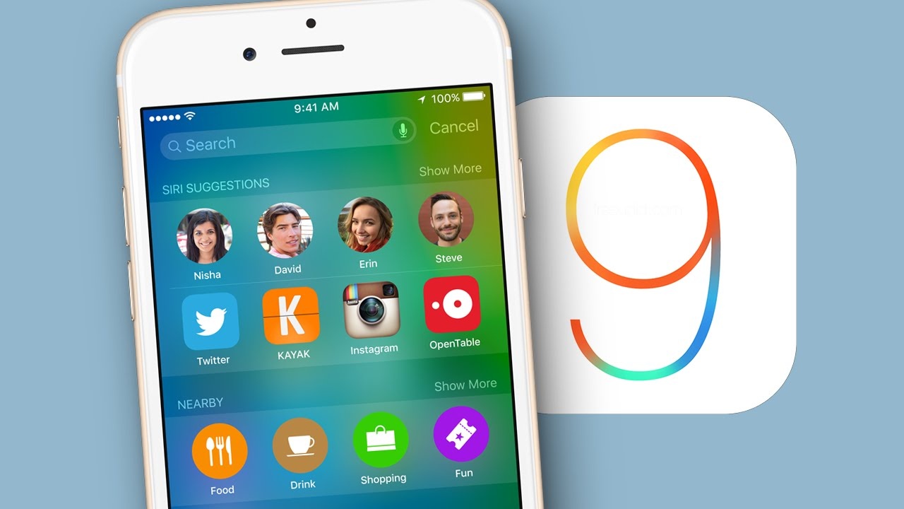 Chuan bi gi cho iPhone, iPad de don iOS 9? hinh anh