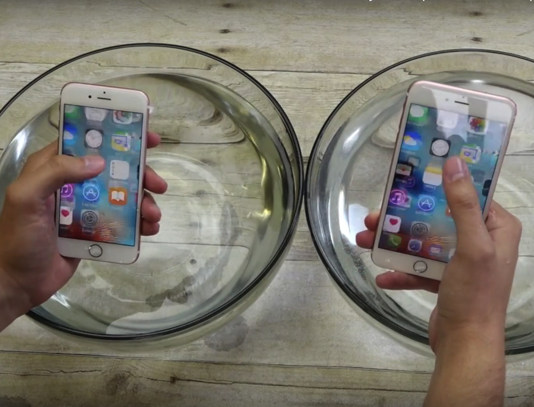 Apple bi mat trang bi chong nuoc cho iPhone 6S? hinh anh