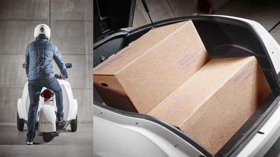 Không chỉ dừng ở việc sở hữu cốp “khủng”, cốp của Trefor Tripl còn có thể điều chỉnh tùy ý sao cho phù hợp với nhu cầu sử dụng của từng khách hàng như giữ nhiệt và làm mát đồ trong cốp khi vận chuyển.