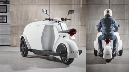 Kích thước cơ bản của Trefor Tripl là chiều dài 2,2 mét, chiều rộng 1,2 mét và trọng lượng 301 kg khi không chở hàng. Xe được trang bi động cơ điện công suất 8.0 kwh, cho công suất tối đa 45 km/h và quãng đường hoạt động 96km. Xe có thể sạc nhanh trong 4,5 tiếng và sạc đầy trong 8 tiếng.