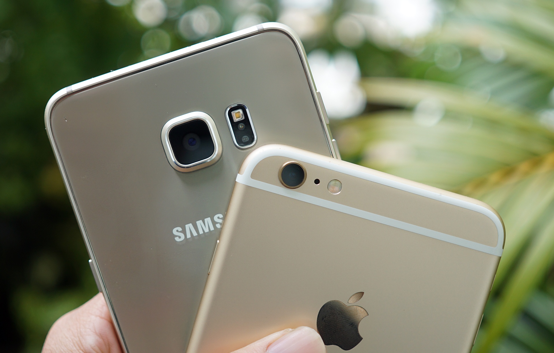 iPhone 6S Plus va Galaxy S6 Edge Plus do anh chup nhanh hinh anh