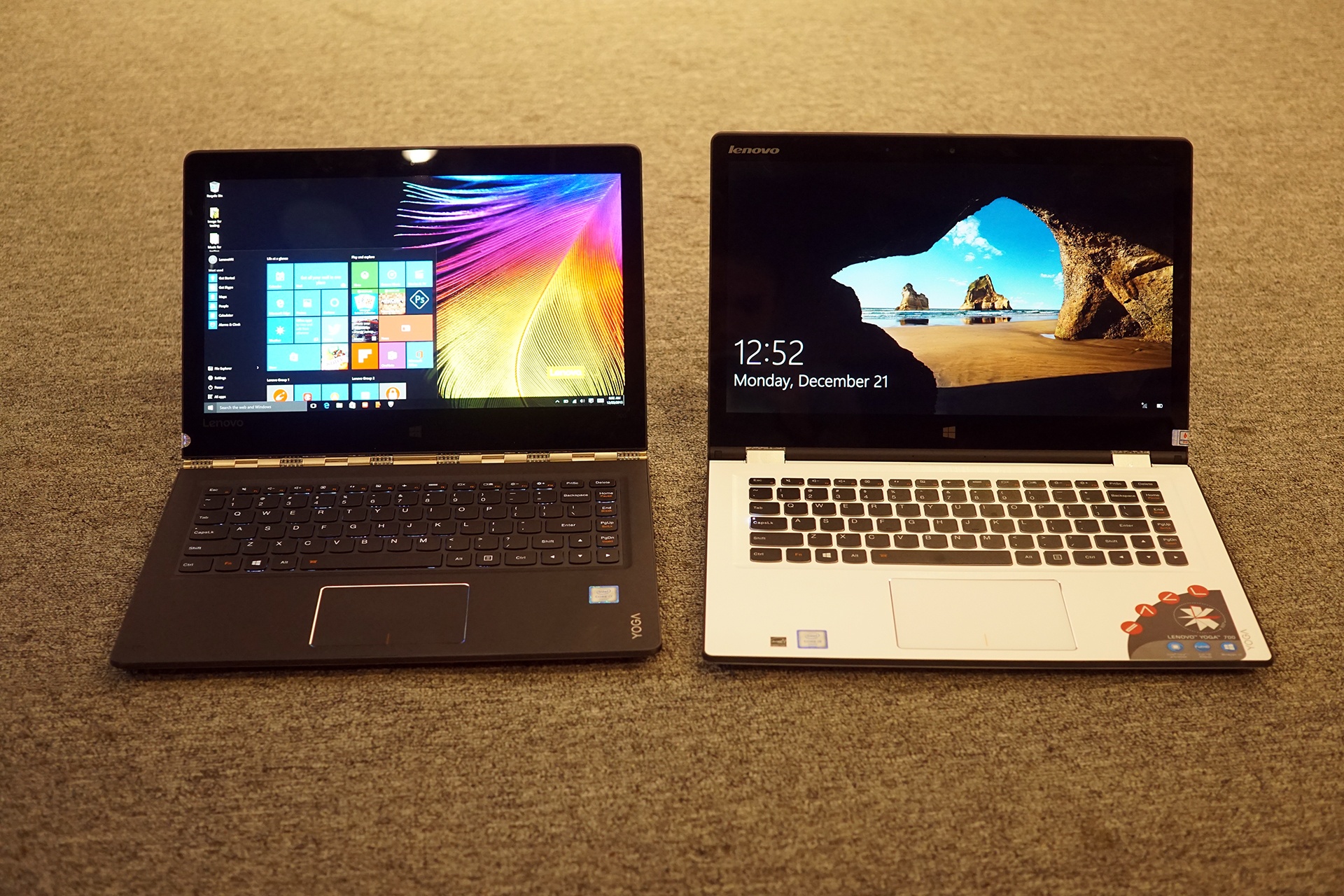 Lenovo ra mat 2 laptop Yoga sieu mong chay Windows 10 o VN hinh anh