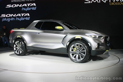 Hyundai 'up mo' ve gia cua mau ban tai dau tien cua hang hinh anh