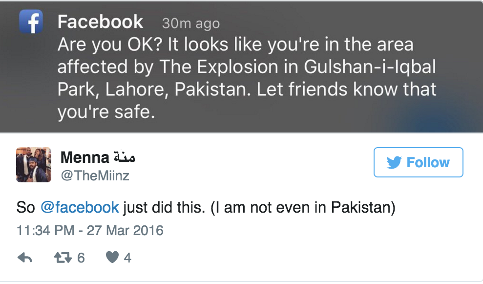 Facebook Safety Check ảnh 1 Facebook Safety Check anh 1