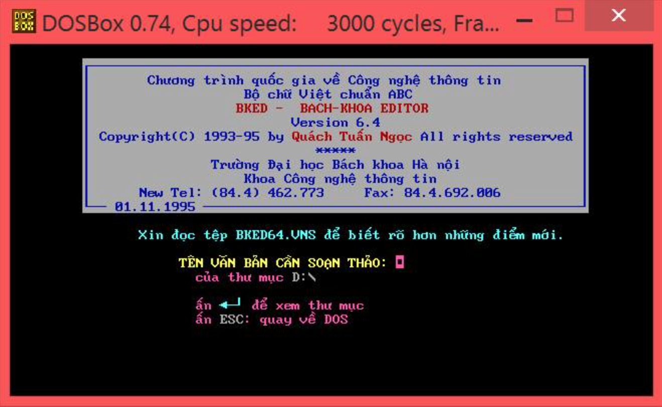 Phần mềm soạn văn bản BKED ảnh 2 Phan mem soan van ban BKED anh 2