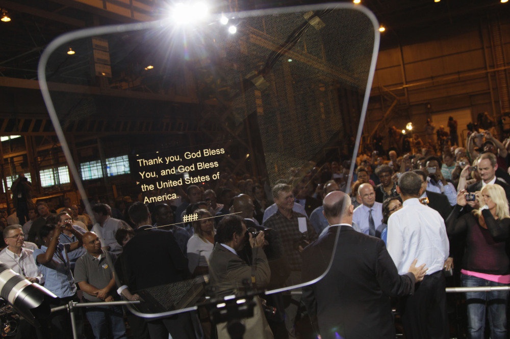 Cong nghe ho tro ong Obama dien thuyet anh 2