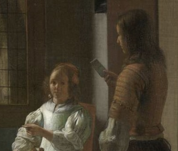 CEO Apple nhin thay iPhone trong buc hoa 350 nam tuoi hinh anh