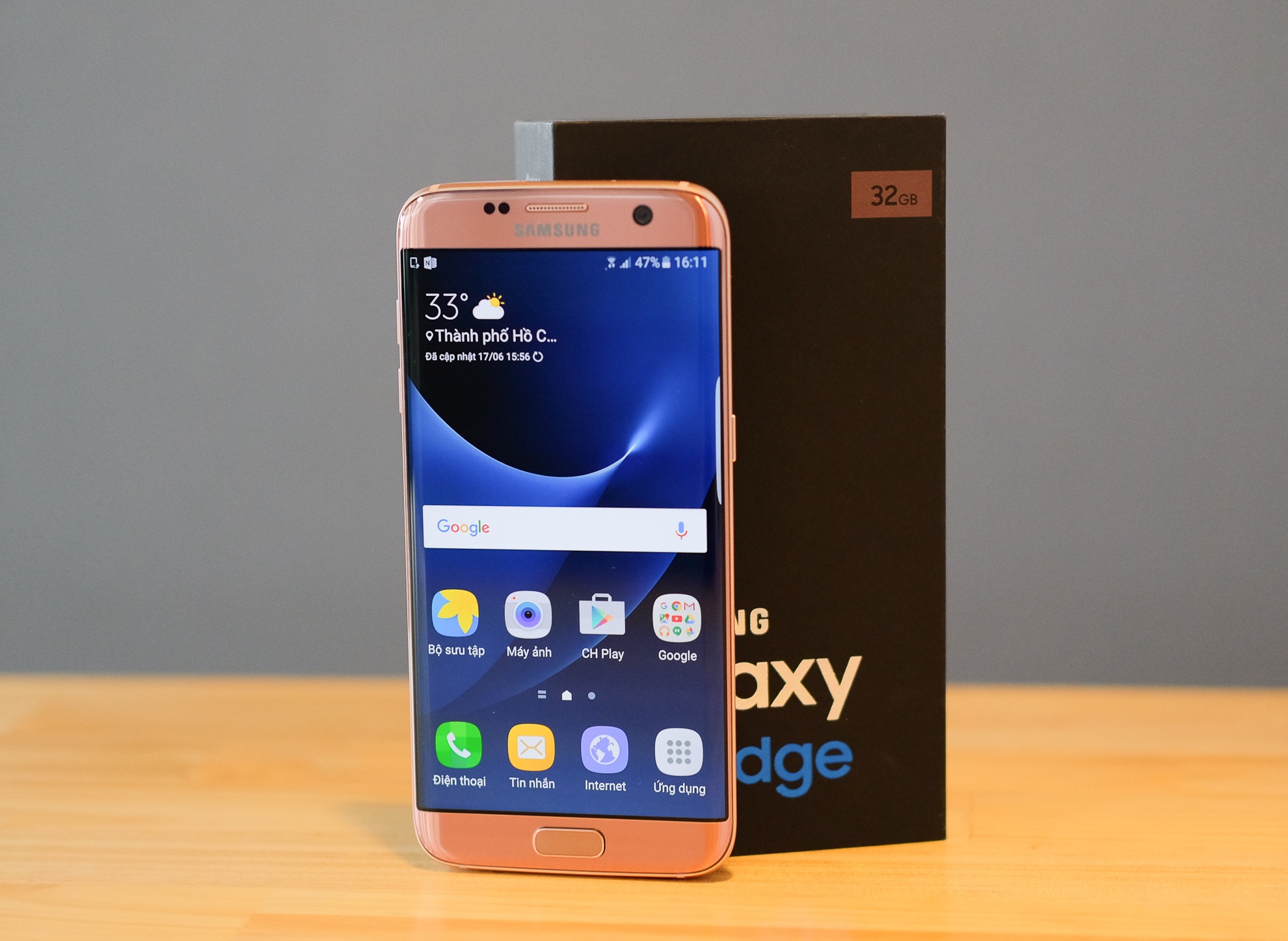 Samsung Galaxy S7 edge mau hong pink anh 15