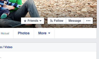 Cach khong de lo minh vua follow ai tren Facebook hinh anh