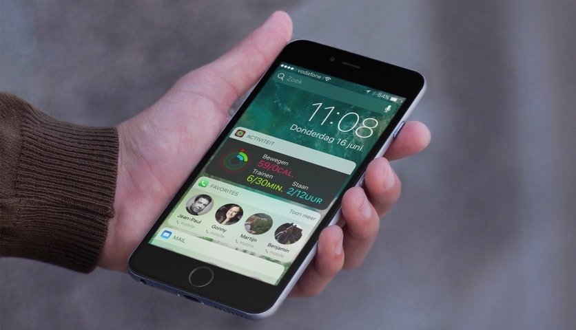 6 widget nen cai tren man hinh khoa iPhone hinh anh